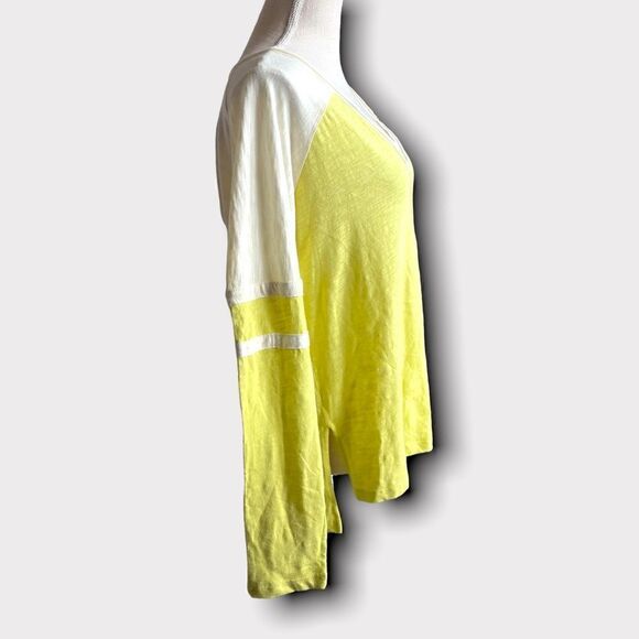 Pilcro & The Letterpress Anthropologie V Neck LS Tee - Picture 3 of 7